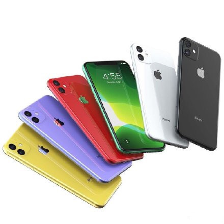 iPhone 11多彩配色版別（圖片來歷網絡）
